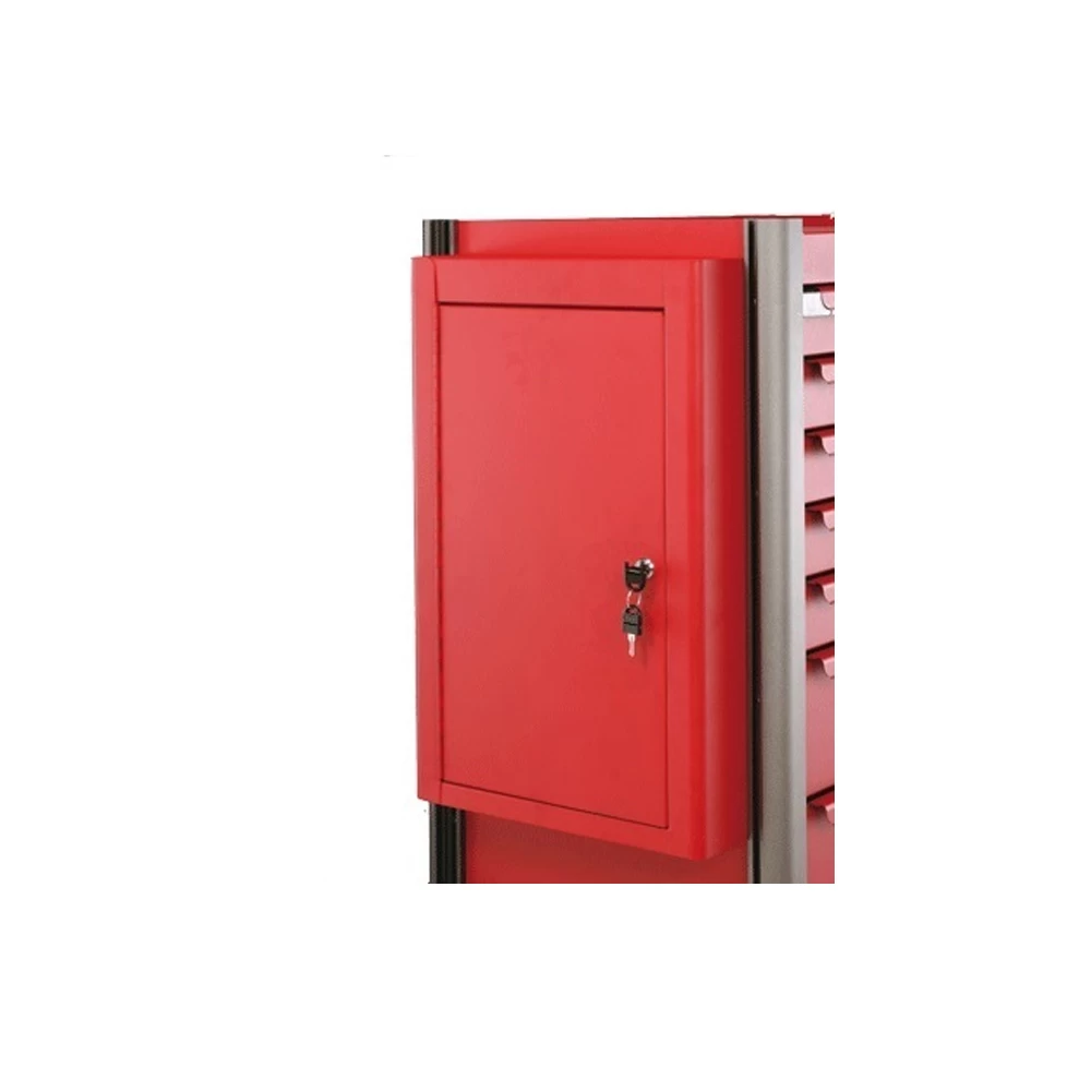 Red Side Lock Cabinet For 102, 103 Trolley 3 Red Side Lock Cabinet For 102, 103 Trolley