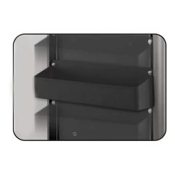 Black Can Holder For 102 Trolley