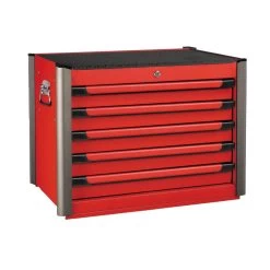 Practical Red 5-drawer Tool Box Red