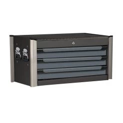 Jumbo Black 3-drawer Tool Box