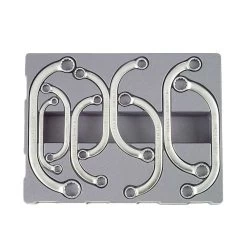 9pc Dubbele Ringsleutel Gebogen-vorm