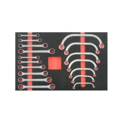 17pc Ring-ratel Sleutels