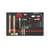 21pc Hamer Pendriver Set 1 21pc Hamer Pendriver Set -Werkplaatsgereedschap 5212 rood