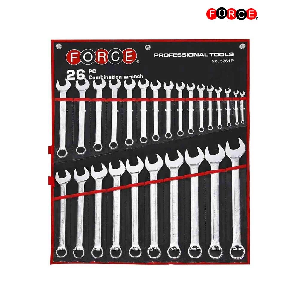 Set Van 26 Steekringsleutels 3 Set Van 26 Steekringsleutels