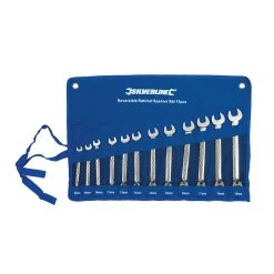 Omschakelbaar Ratelsleutel Set 12 Stk