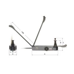 Garage Krikken Pneumatisch 7 Garage Krikken Pneumatisch -Werkplaatsgereedschap CRH 65 02 2