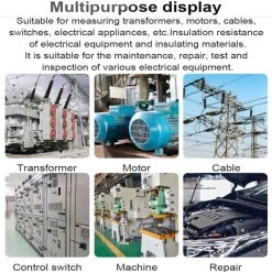 Digitale Isolatieweerstandmeter -Werkplaatsgereedschap b2a29306 10d8 4193 84c2 63fdaafb799a 1200x1200