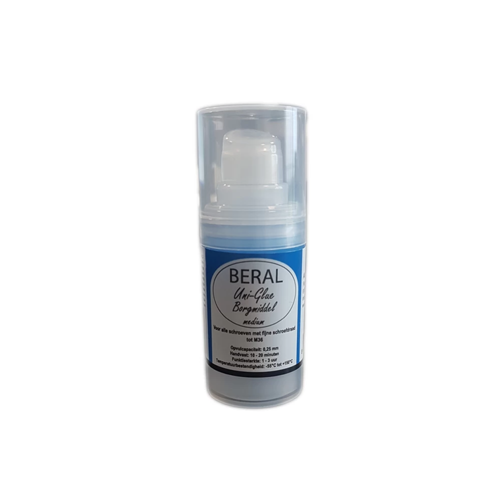 Beral Uni-Glue Borgmiddel Blauw Medium Strength 15ml 3 Beral Uni-Glue Borgmiddel Blauw Medium Strength 15ml