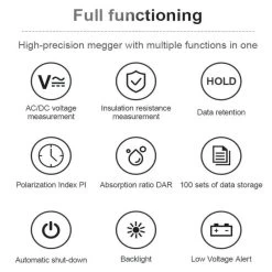 Digitale Isolatieweerstandmeter -Werkplaatsgereedschap c80c5a44 4eb4 4586 a94a 88fe0b95059b 1200x1200