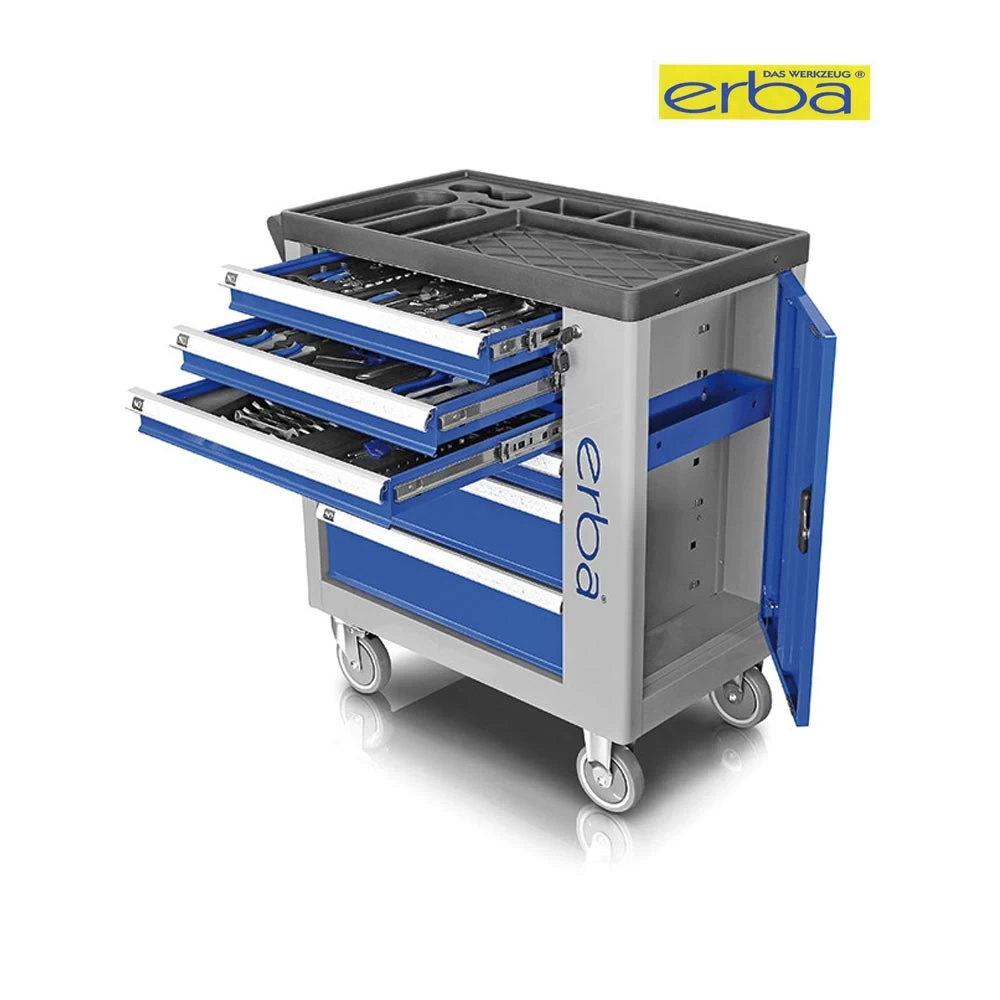 Erba Gereedschapswagen 135-delig 3 Erba Gereedschapswagen 135-delig