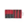Assortiment Krimpkous Zwart/rood 127 Pcs -Werkplaatsgereedschap fd 1045