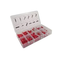 Assortiment Kabelverbinders Rood 260 Pcs -Werkplaatsgereedschap fd 6052 1