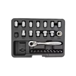 1/4” Doppenset 25-delig -Werkplaatsgereedschap wt 8341 n2