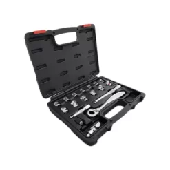 3/8” Doppenset 18-delig -Werkplaatsgereedschap wt 8351 n1