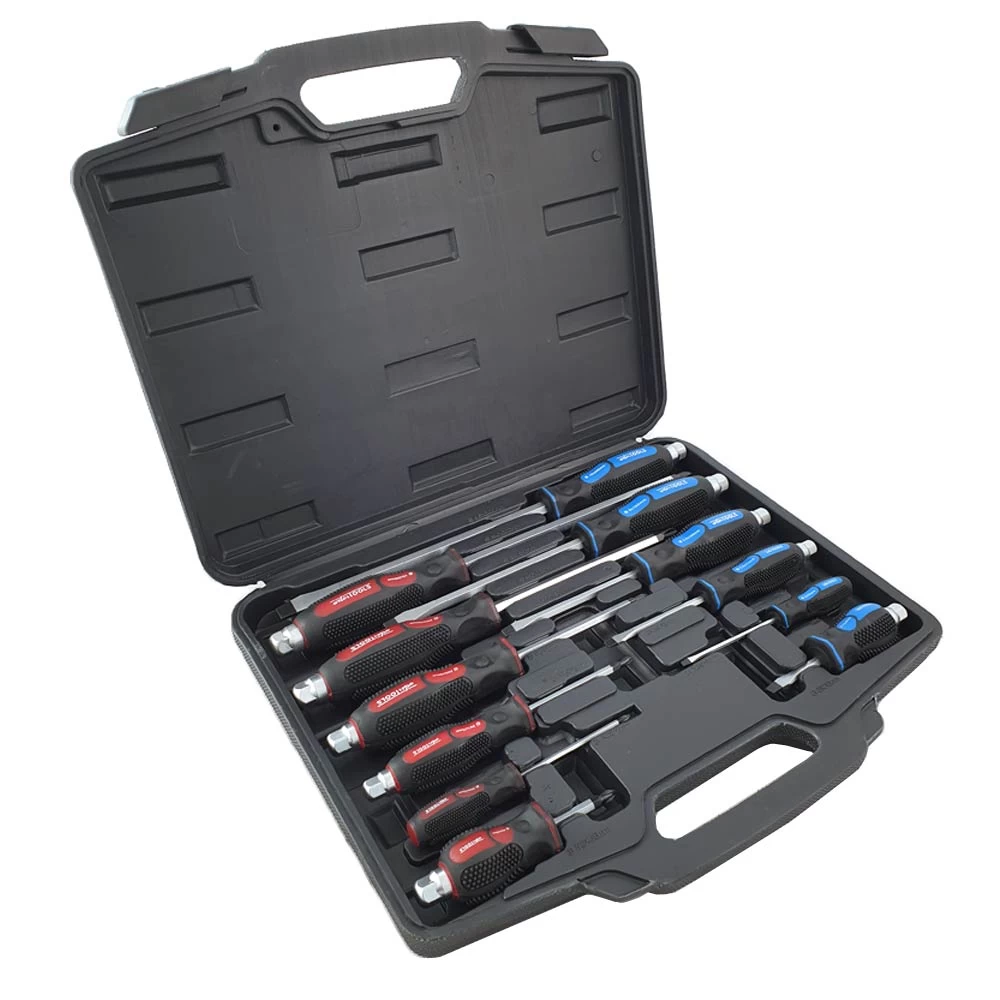 Schroevendraaierset PH En Sleuf 12-delig 4 Schroevendraaierset PH En Sleuf 12-delig - Afbeelding 2