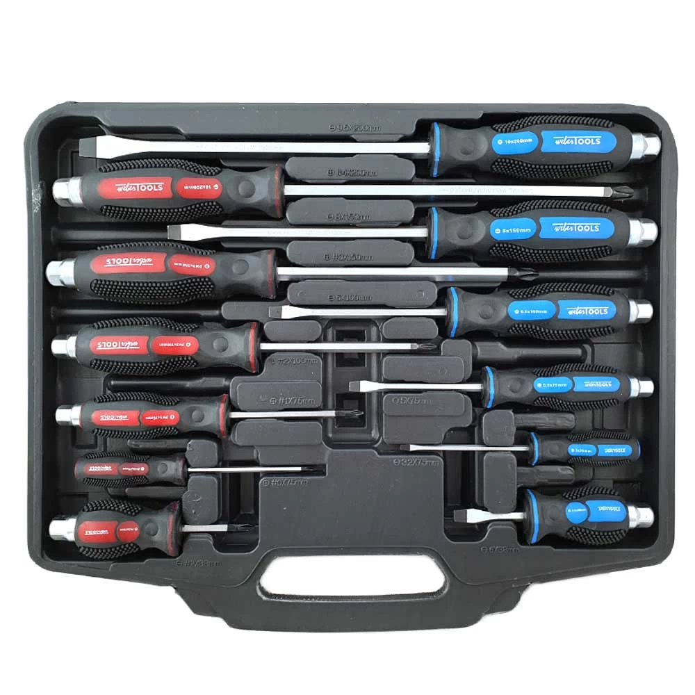 Schroevendraaierset PH En Sleuf 12-delig 5 Schroevendraaierset PH En Sleuf 12-delig - Afbeelding 3