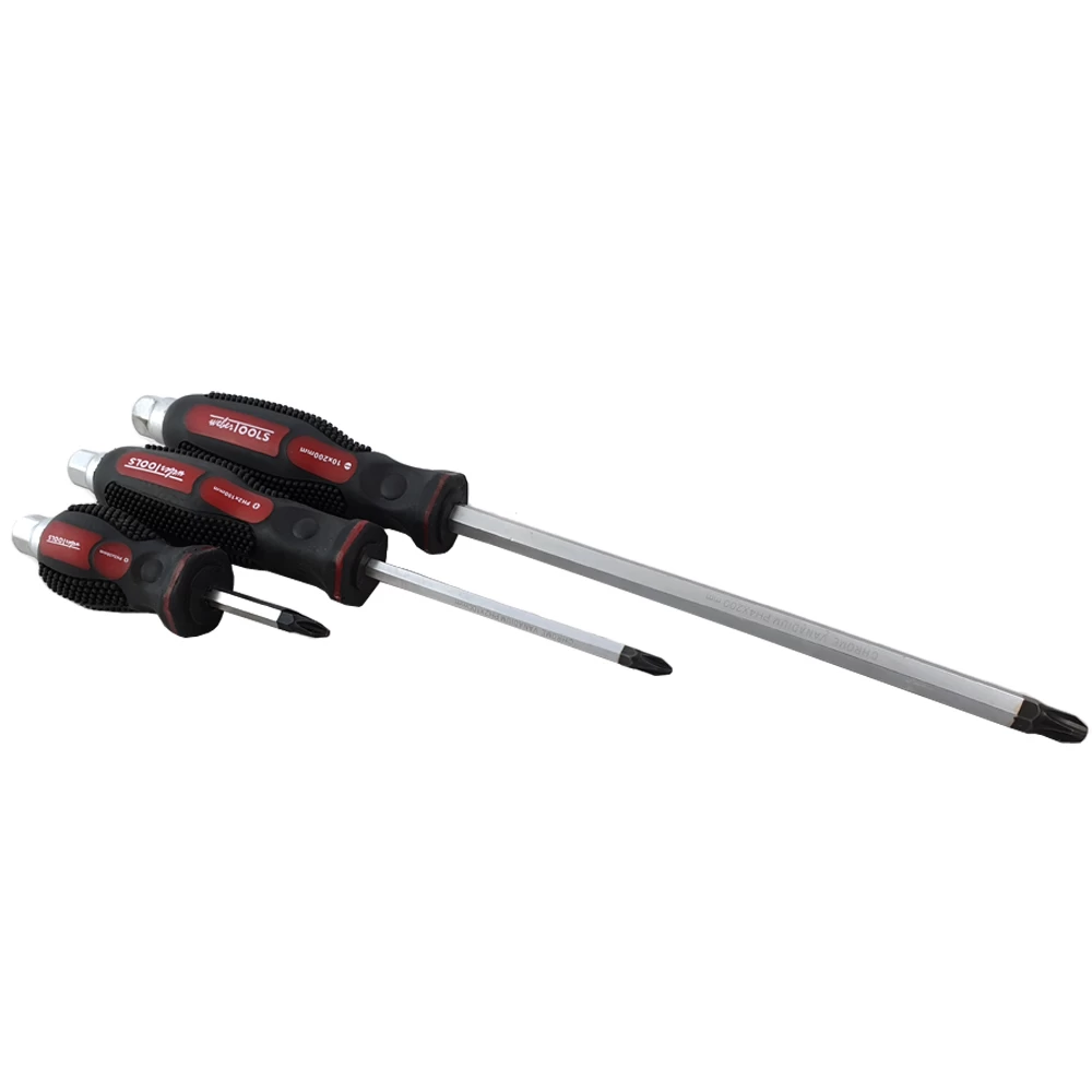 Schroevendraaierset PH En Sleuf 12-delig 6 Schroevendraaierset PH En Sleuf 12-delig - Afbeelding 4