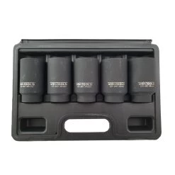 1/2” Krachtdoppen Set Lang 12-kant / 5-delig 9 1/2” Krachtdoppen Set Lang 12-kant / 5-delig -Werkplaatsgereedschap wt 8682 2